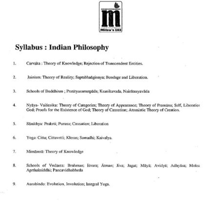 Mitra's IAS Philosophy Optional By Mitra Sir Printed Notes English ...