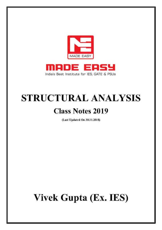 Ias Basic Notes Next IAS Civil Engineering Optional Hand Written Class Notes English ...