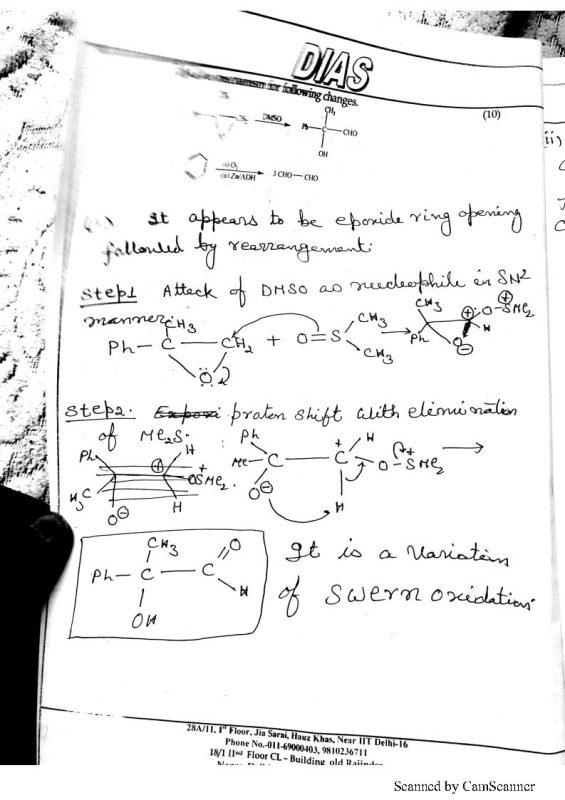 Dias Ias Chemistry Optional Test Series - 01 To 10 Questions With ...
