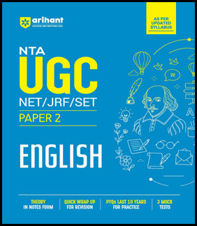 Arihant Publication NTA UGC NET / JRF / SET English Paper 2 Latest Edition English Medium