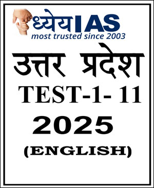 UPPCS Prelims Test Series Dhyeya Ias General Studies 2025 English Medium