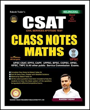 CSAT-Maths-class-Notes-By-Rakesh-Yadav-Bilingual
