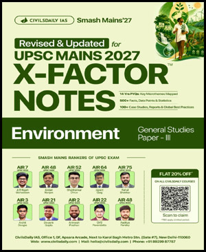 Civilsdaily IAS Mains X-Factor Notes Environment 2027 English