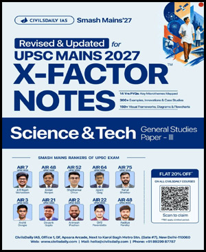 Civilsdaily IAS Mains X-Factor Notes Science & Technology 2027 English