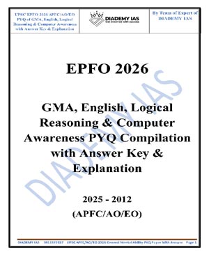 EPFO 2026 GMA, English, Logical Reasoning & Computer Awareness