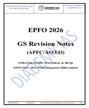 GS Revision Notes for APFC/AO/EO
