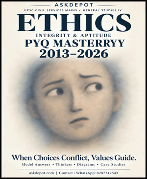 UPSC Civil Services Mains GS IV Ethics Integrity & Aptitude PYQ MASTERRYY 2013-2026 ASKDEPOT (ENG)