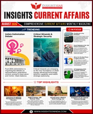 Insights IAS Current Affairs August 2026
