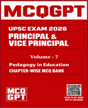UPSC Principal Vice Principal Pedagogy MCQ Book 2026
