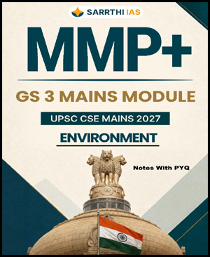 Sarrthi IAS GS 3 Environment MMP Plus UPSC 2027 Notes With PYQs (ENG)