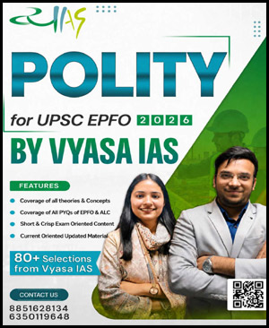 Polity for UPSC EPFO 2026 by Vyasa IAS (ENG)