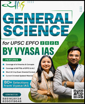 General Science UPSC EPFO 2026 by Vyasa IAS (ENG)